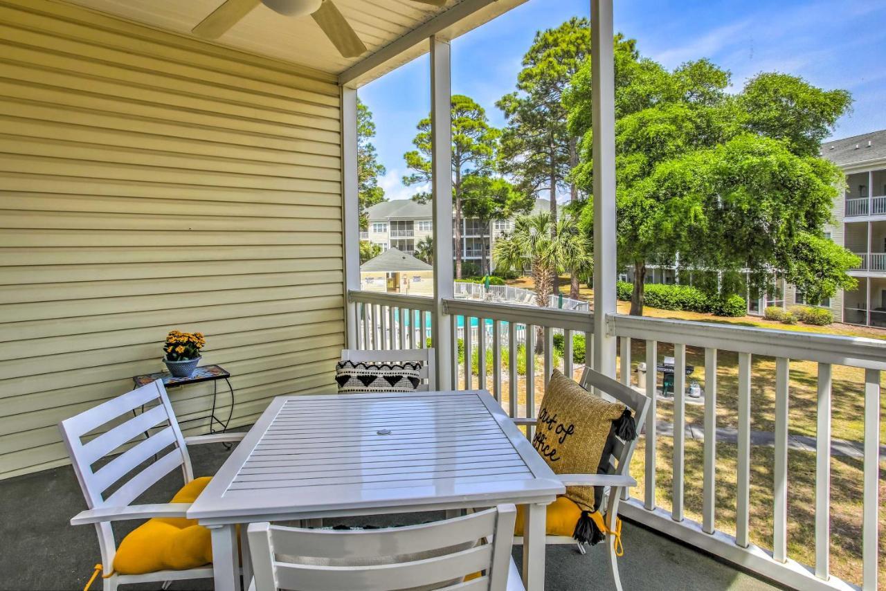 Sunny Coastal Condo About 1 Mi To N Myrtle Beach! Exteriör bild