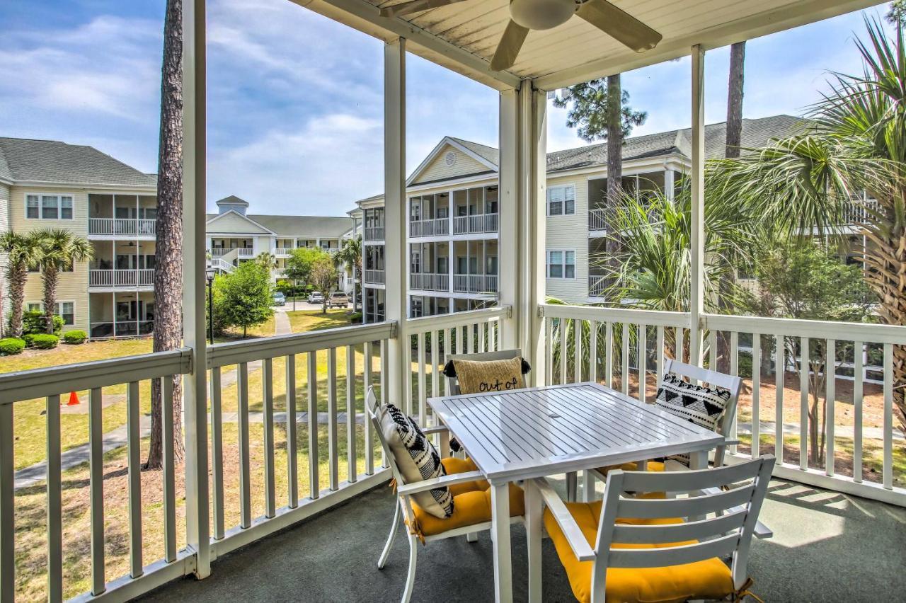Sunny Coastal Condo About 1 Mi To N Myrtle Beach! Exteriör bild
